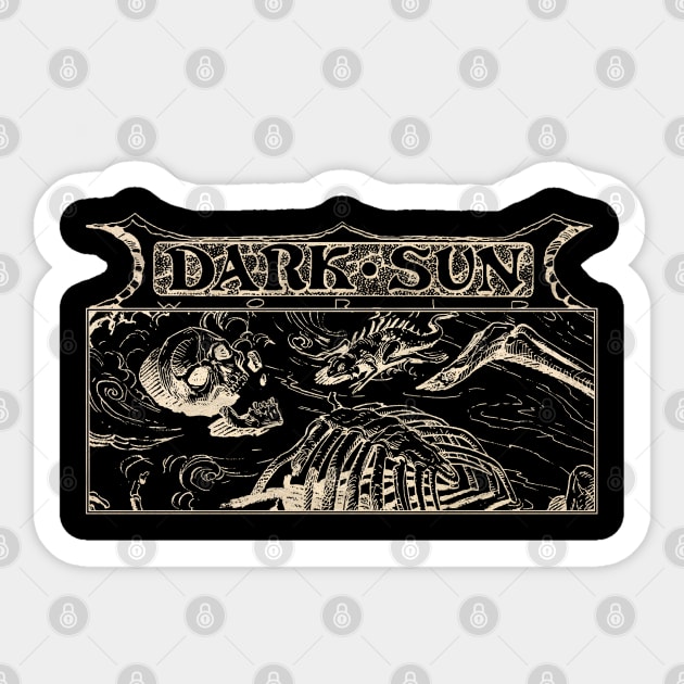 Can You Survive Dark Sun? Sticker by Riverlynn_Tavern